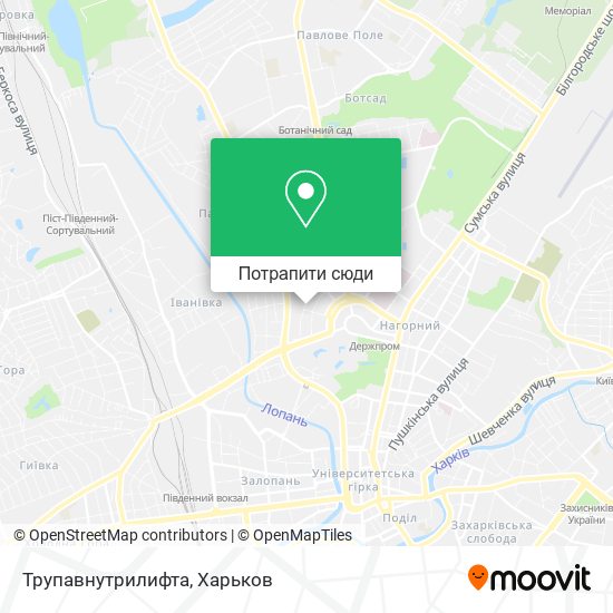 Карта Трупавнутрилифта