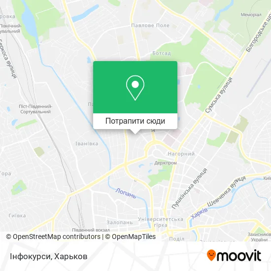 Карта Інфокурси