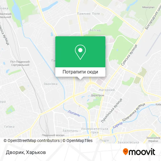 Карта Дворик