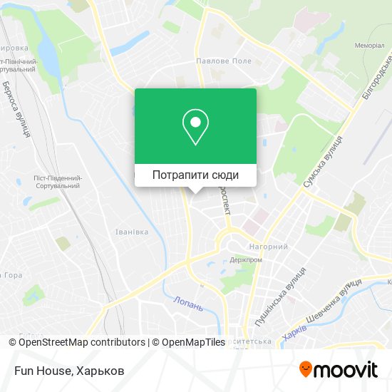 Карта Fun House