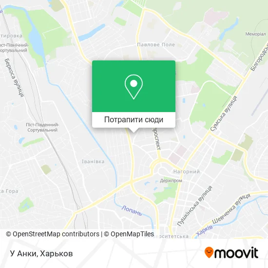 Карта У Анки
