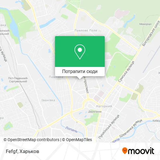 Карта Fefgf