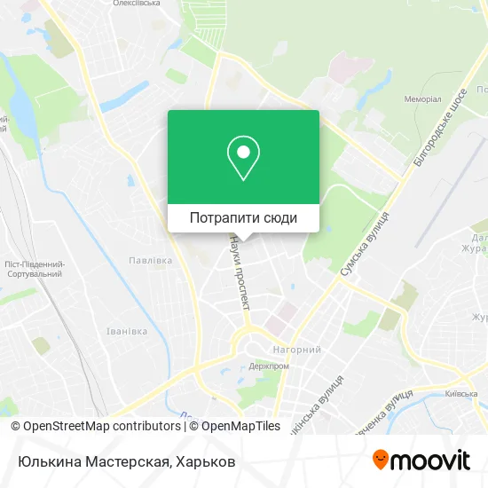 Карта Юлькина Мастерская