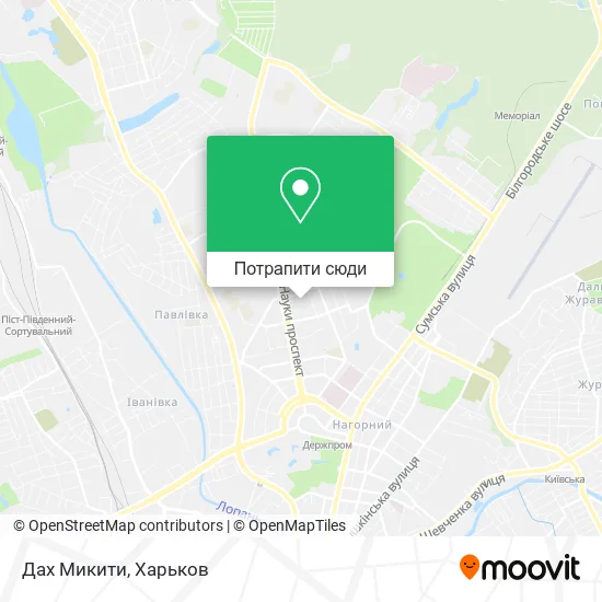 Карта Дах Микити