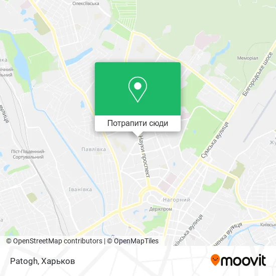 Карта Patogh