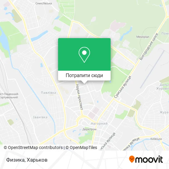 Карта Физика