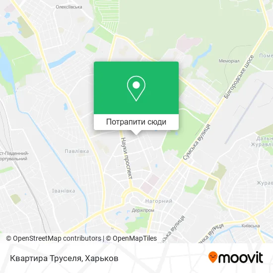 Карта Квартира Труселя