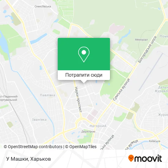 Карта У Машки