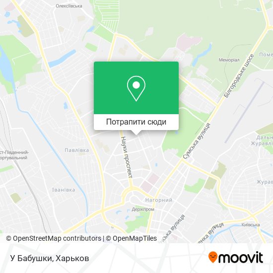 Карта У Бабушки