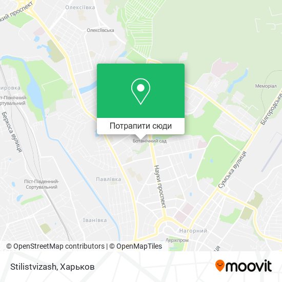Карта Stilistvizash