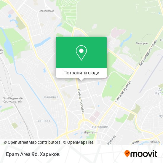 Карта Epam Area 9d