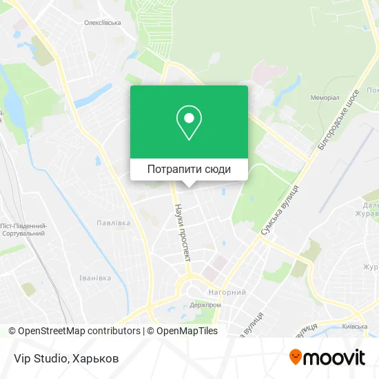 Карта Vip Studio