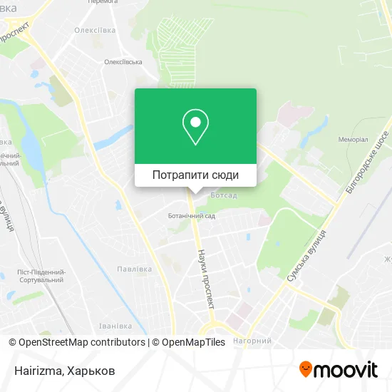Карта Hairizma