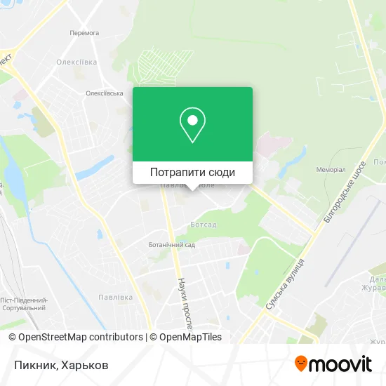 Карта Пикник