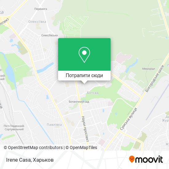 Карта Irene Casa