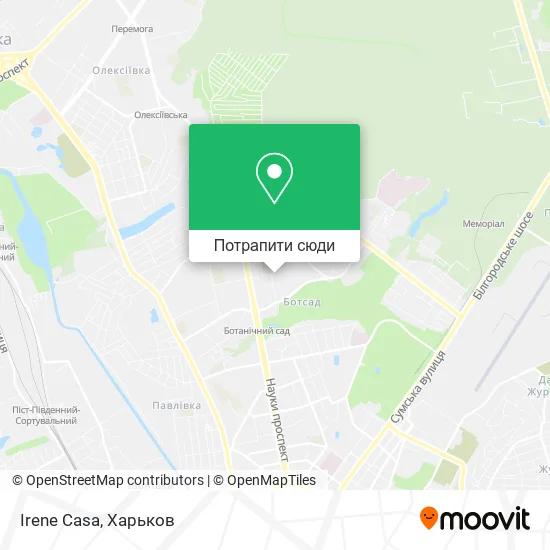Карта Irene Casa