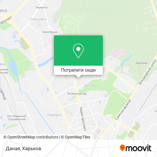 Карта Даная