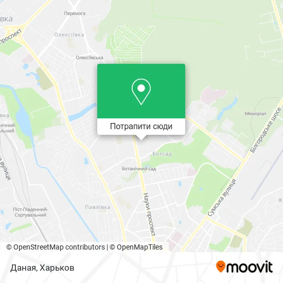Карта Даная