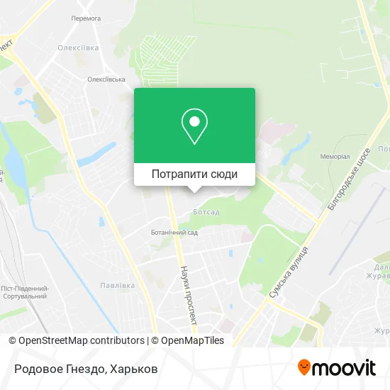 Карта Родовое Гнездо