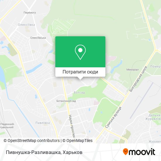 Карта Пивнушка-Разливашка