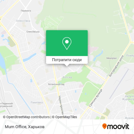 Карта Mum Office