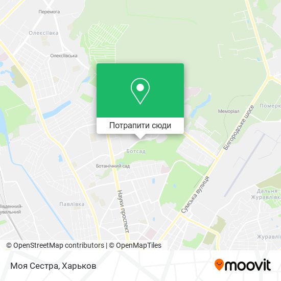 Карта Моя Сестра