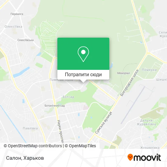 Карта Салон