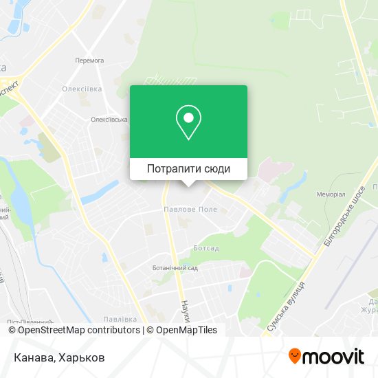 Карта Канава