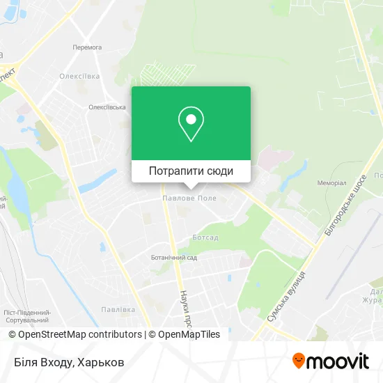 Карта Біля Входу