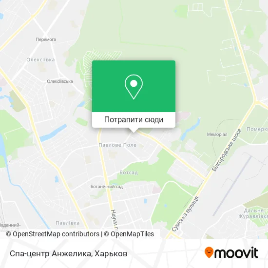 Карта Спа-центр Анжелика