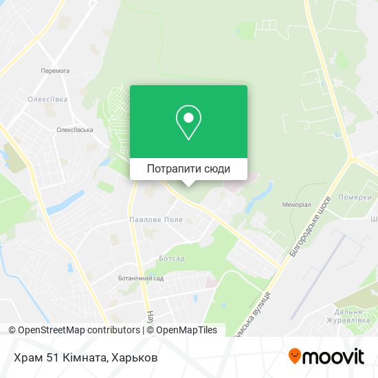 Карта Храм 51 Кімната