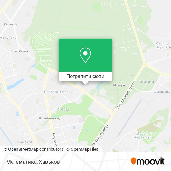 Карта Математика