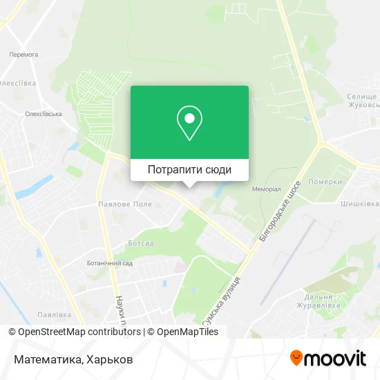Карта Математика