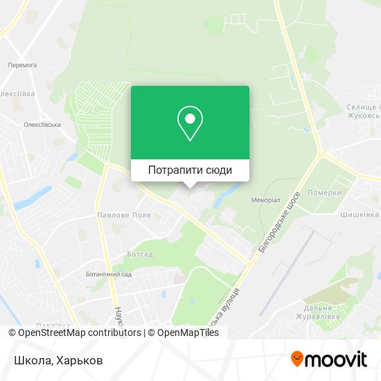 Карта Школа