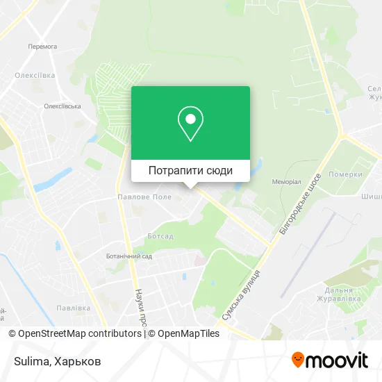Карта Sulima