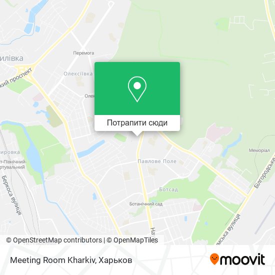 Карта Meeting Room Kharkiv