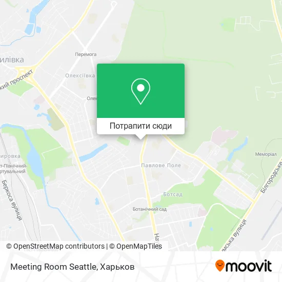 Карта Meeting Room Seattle