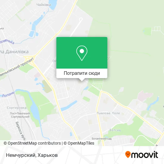 Карта Немчурский