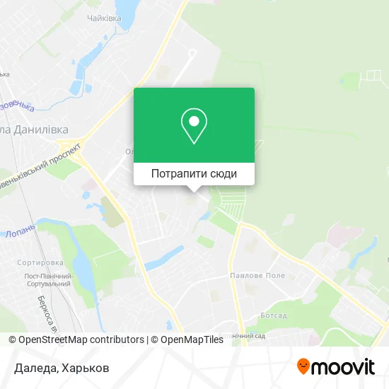 Карта Даледа