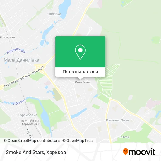 Карта Smoke And Stars