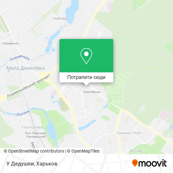 Карта У Дедушки