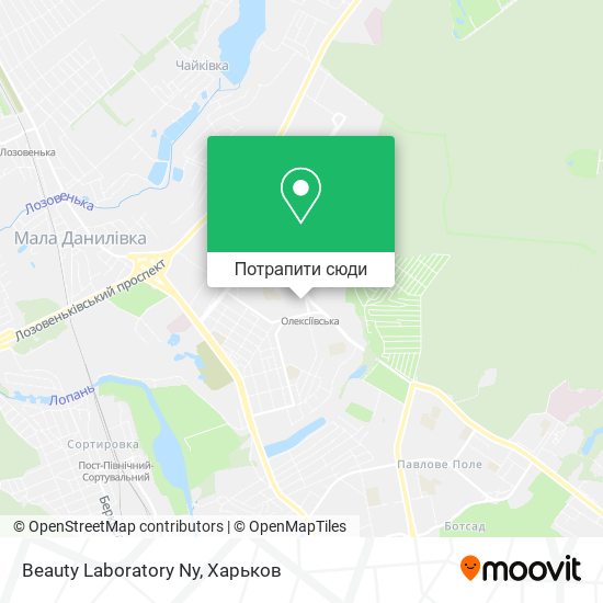 Карта Beauty Laboratory Ny