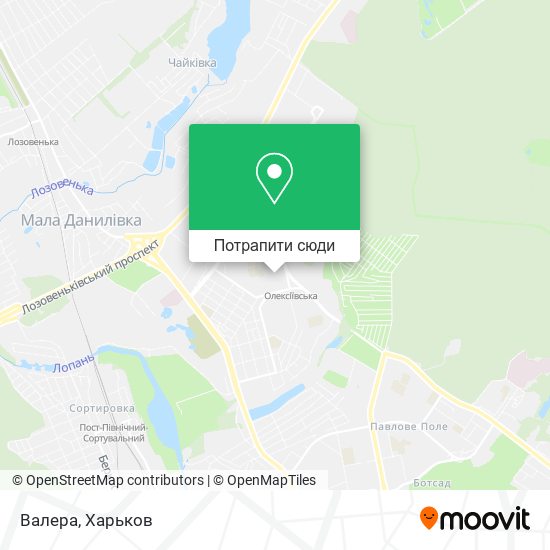 Карта Валера