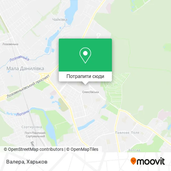 Карта Валера