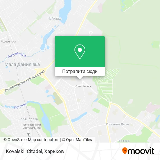 Карта Kovalskii Citadel