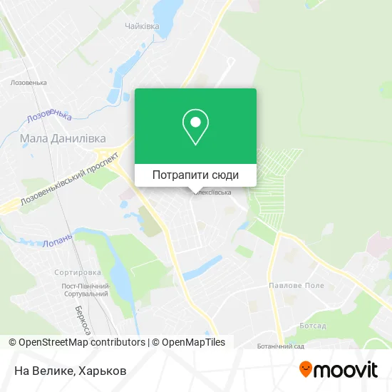 Карта На Велике