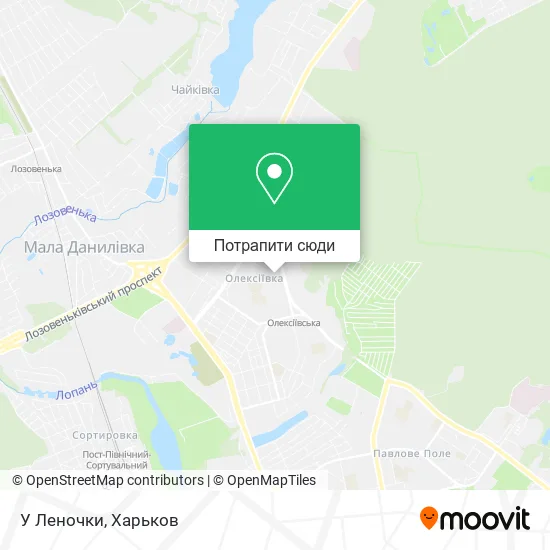 Карта У Леночки