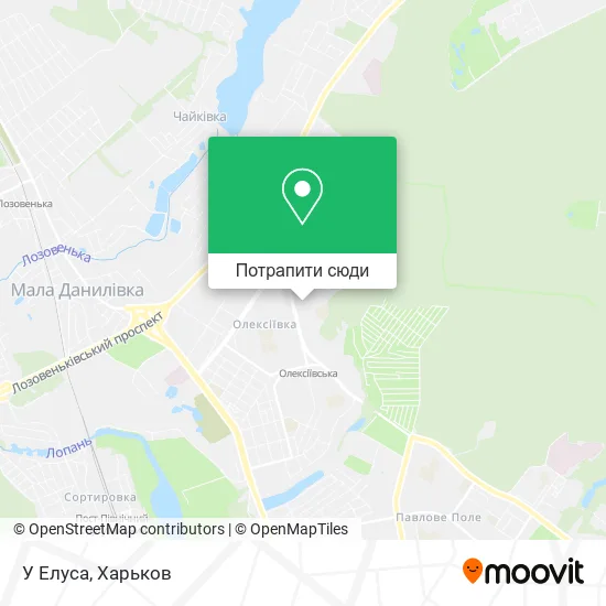 Карта У Елуса