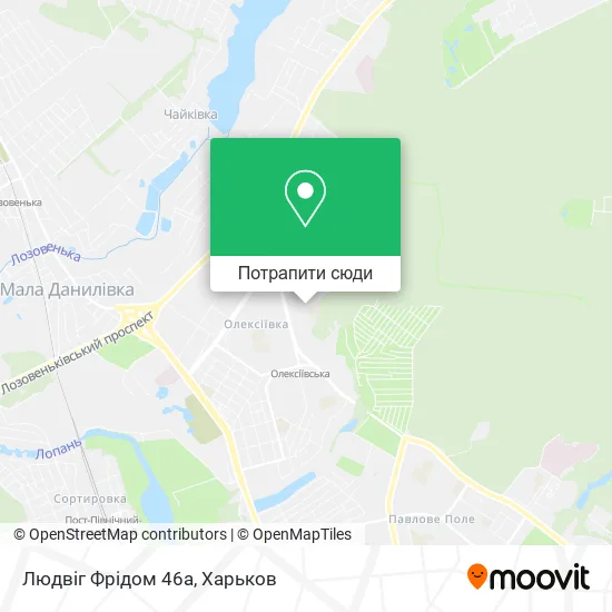 Карта Людвіг Фрідом 46а