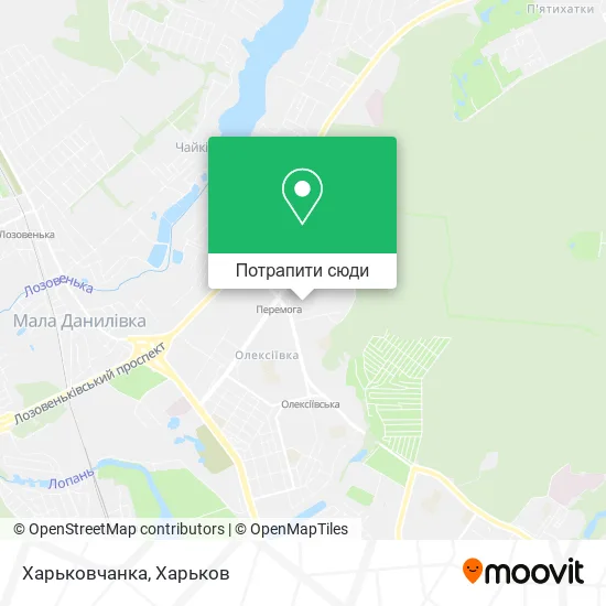 Карта Харьковчанка